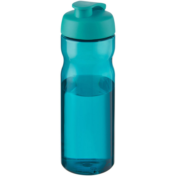 H2O Active® Base 650 ml flip lid sport bottle - Aqua/Aqua
