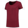T-shirt Premium Naden Dames Outlet 104005 Bordeaux M