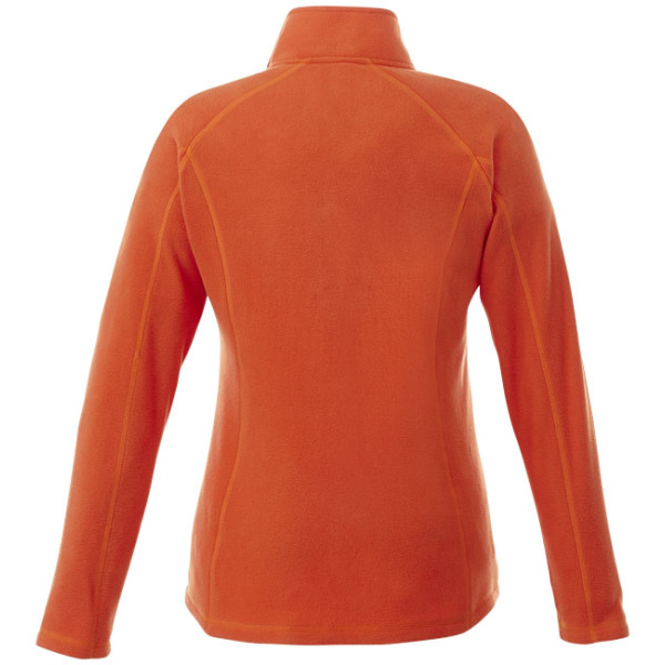 Rixford fleece dames jas met ritssluiting - Oranje - L