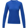 Zenon dames sweater met crewneck - Blauw - 2XL