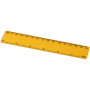 Renzo 15 cm plastic ruler - Yellow