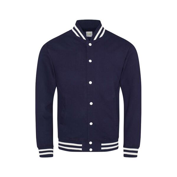 AWDis College Jacket, Oxford Navy, L, Just Hoods
