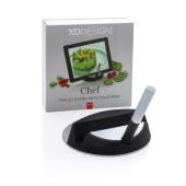 Chef tablet standaard met touchpen, zwart