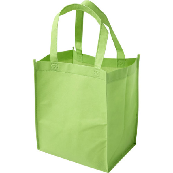 Nonwoven (80 gr/m²) shopping bag. Kira black