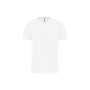 Heren-sport-t-shirt V-hals White M