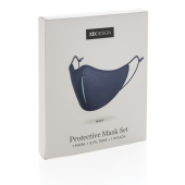 XD DESIGN Protective Mask Set, donkerblauw