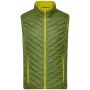 Men's Lightweight Vest - jungle-green/acid-yellow - S