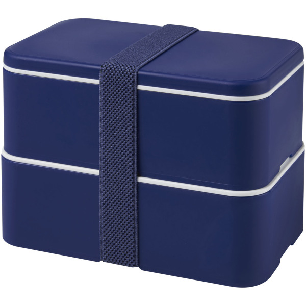 MIYO double layer lunch box - Blue/Blue/Blue