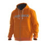 5154 Vintage hoodie lined oranje/grijs s