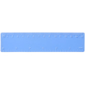 Rothko 15 cm plastlinjal - Frostad blå