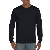 Gildan T-shirt Ultra Cotton LS Black XXL