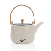 Ukiyo theepotset met kopjes, wit, grijs