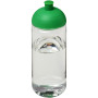 H2O Active® Octave Tritan™ 600 ml bidon met koepeldeksel - Transparant/Groen
