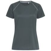 Stedman T-shirt Crewneck raglan for her 445c granite grey M