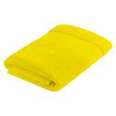 Handdoek 100x50cm katoen 450gr/m² geel