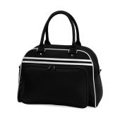 Retro Bowling Bag - Black/White - One Size