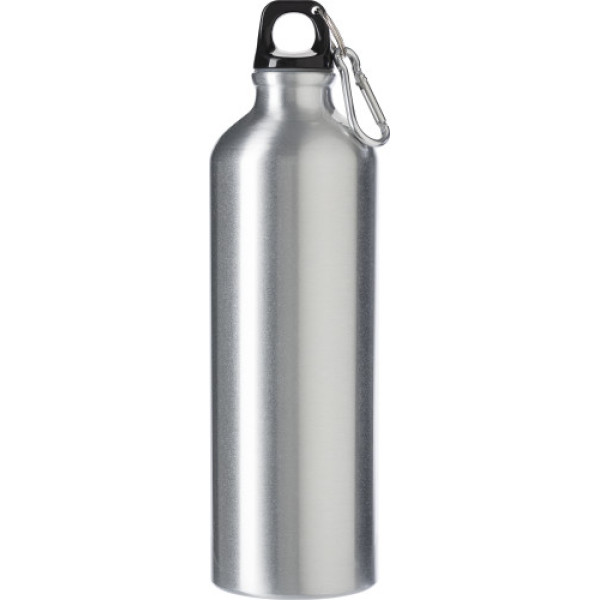 Aluminium flask silver