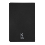 A5 standard softcover notitieboek, zwart