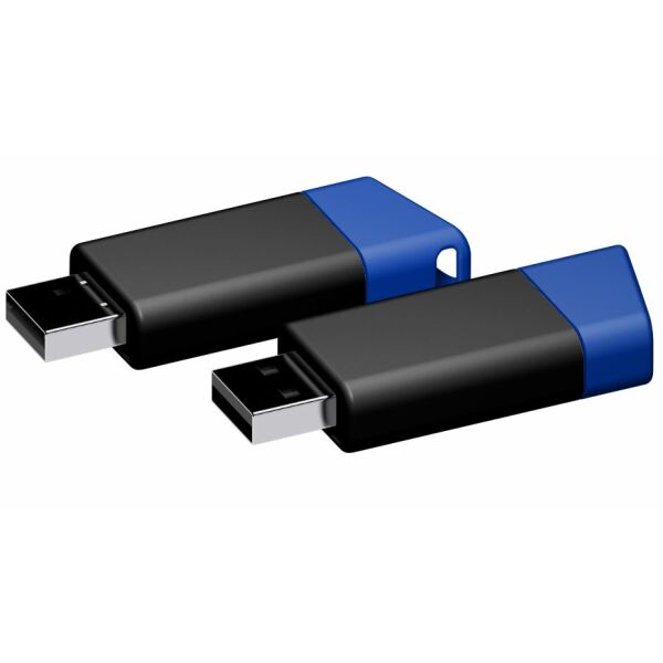USB stick Flow 3.0 blauw-zwart 64GB