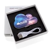 Pocket cloud draadloze mobiele opslag, wit