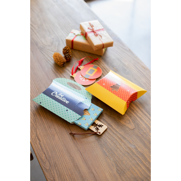 CreaBox Pillow Xmas S - Pillow geschenkdoos CreaBox Pillow Xmas S - Pillow geschenkdoos