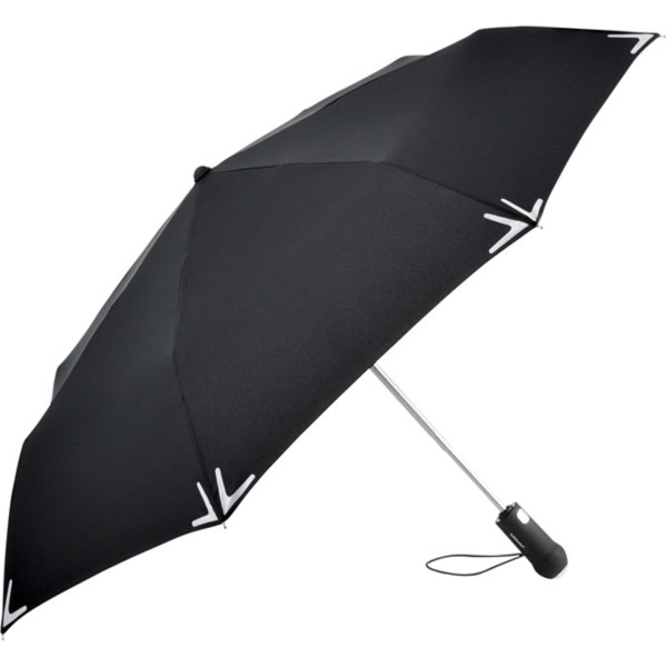 AOC mini pocket umbrella Safebrella® LED - black