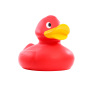 Squeaky duck giant - red
