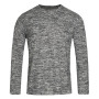 Stedman Sweater Knit Melange for him dark grey melange M