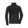 Men's Fleece Jacket - black/black - S