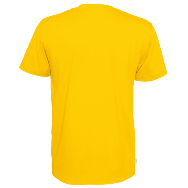 Cottover Gots T-shirt V-neck Man yellow M
