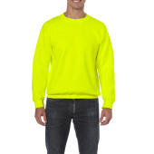 Gildan Sweater Crewneck HeavyBlend unisex Safety Green S