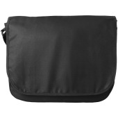 Malibu polyester schoudertas - Zwart
