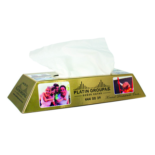 Tissue box goudstaaf Tissue box goudstaaf