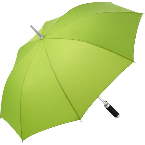 AC alu regular umbrella Windmatic lime