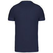 T-shirt ronde hals korte mouwen Navy L