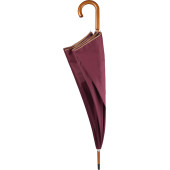 Automatische Paraplu Burgundy / Beige One Size