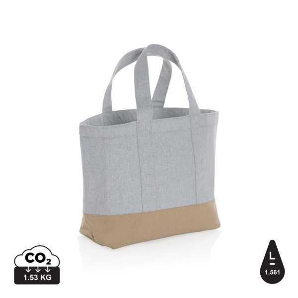 Impact Aware™ 285 gsm rcanvas cooler bag undyed, grey