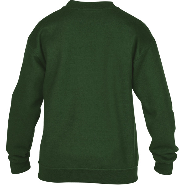 Heavy Blend™ Classic Fit Youth Crewneck Sweatshirt Forest Green L