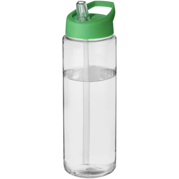 H2O Active® Vibe 850 ml sportfles met tuitdeksel - Transparant/Groen