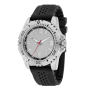 Horloge sport Silicone Metal Silver