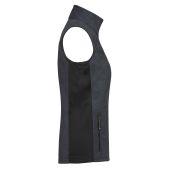 Ladies' Workwear Fleece Vest - STRONG - - carbon/black - XS