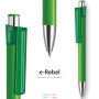 Ballpoint Pen e-Rebel Solid Green