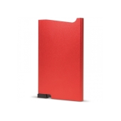 Aluminum card holder - Red