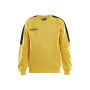 Progress roundneck sweater jr yellow/black 134/140