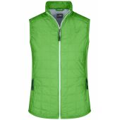 Ladies' Hybrid Vest - spring-green/silver - S