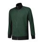 L&S Sweater Cardigan Workwear forest green/bk 4XL