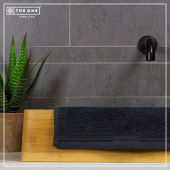 Organic Guest Towel - Anthracite