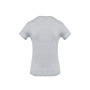 Ladies' short-sleeved V-neck T-shirt Oxford Grey M