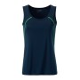 Ladies' Sports Tanktop - navy/bright-yellow - XXL