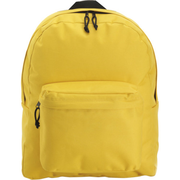 Polyester (600D) backpack Livia yellow